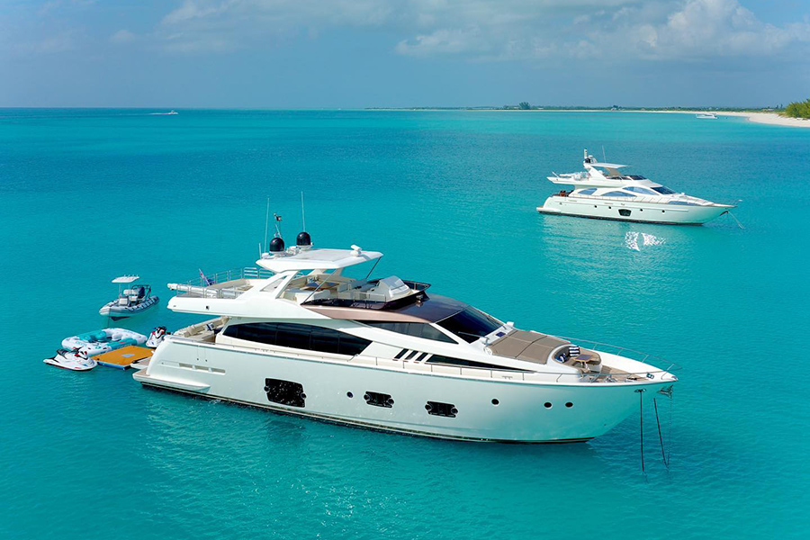Alquileres privados de yates en Turks and Caicos
